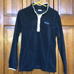 Colombia black fleece jacket